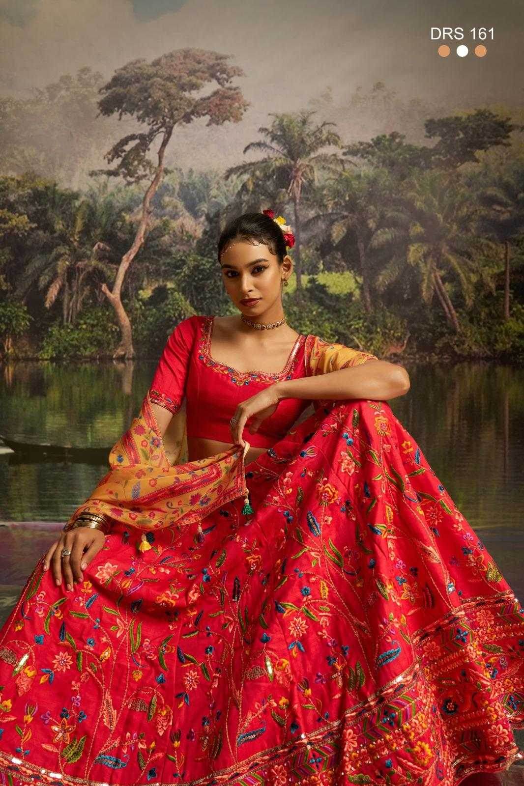 Zari Silk Zari Work Lehenga - MYLUXURY LANE ENTERPRISE